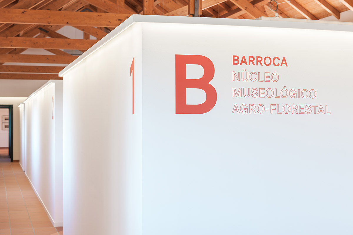 Barroca museum signage.