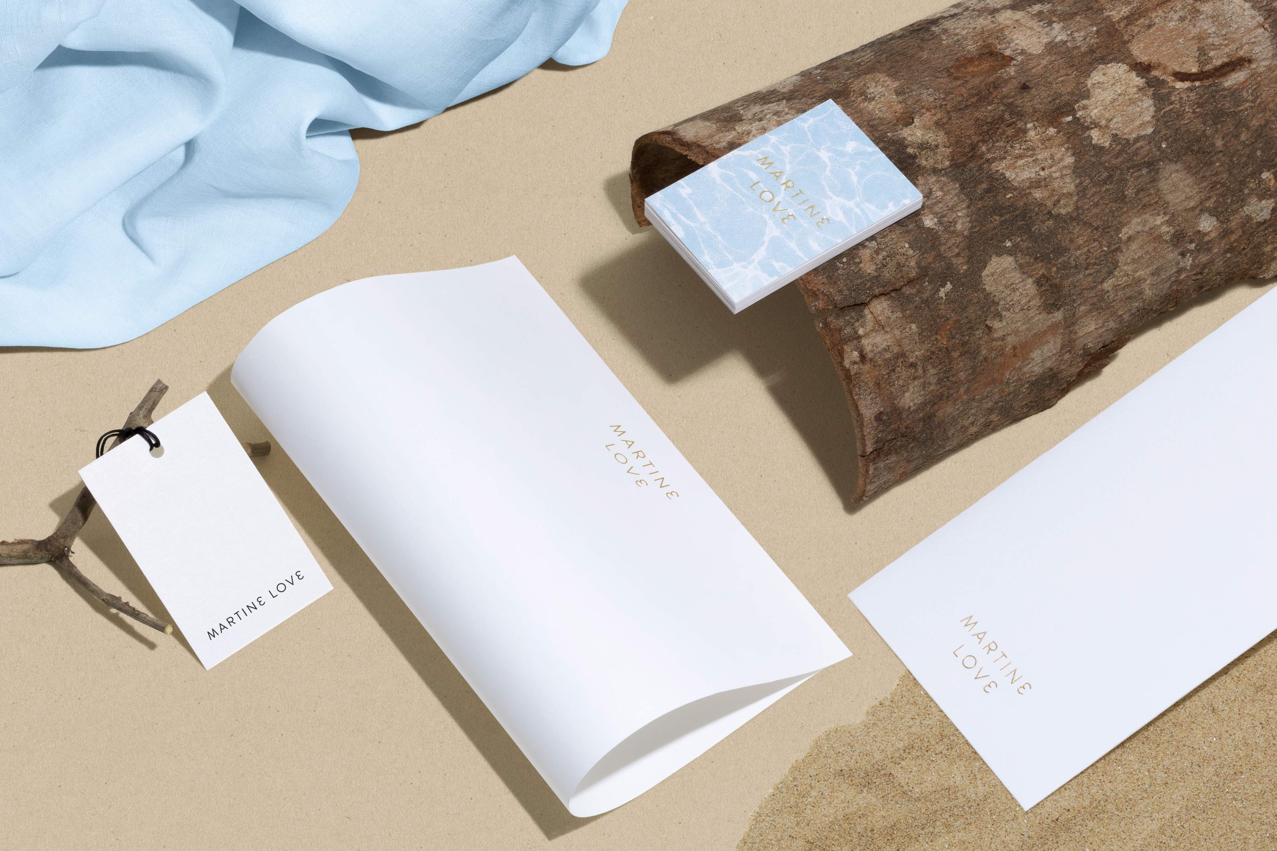 Martine Love stationery.